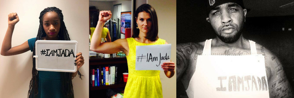 Rape survivor Jada made a 'counterpose' and a hashtag #IAmJada to oppose a slew of photos online doing the #JadaPose