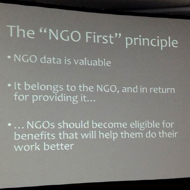 "NGO First" Principle (Photo by @klaikong)