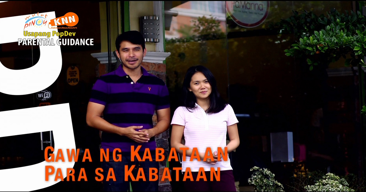 Former Kabataan News Network hosts Atom Araullo and Chiyomi Rances reunited for Usapang PopDev