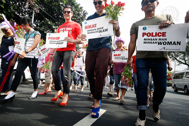 NYC Commissioner Dingdong Dantes leads Manila leg of "In Her Shoes" initiative (Photo via Rappler)